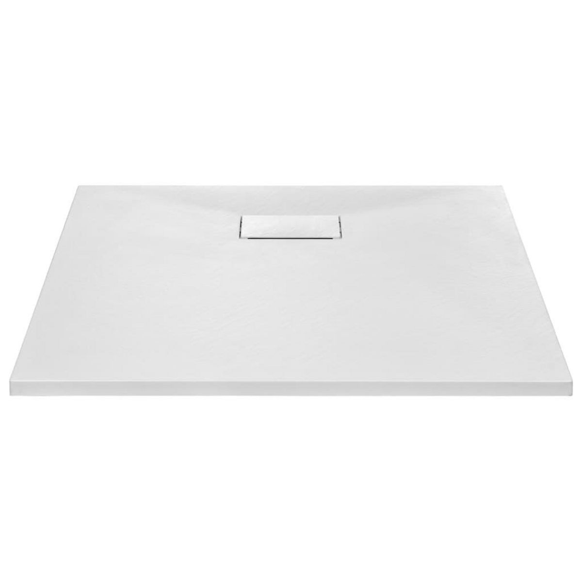 VIDAXL Bac de douche SMC Blanc 90 x 90 cm