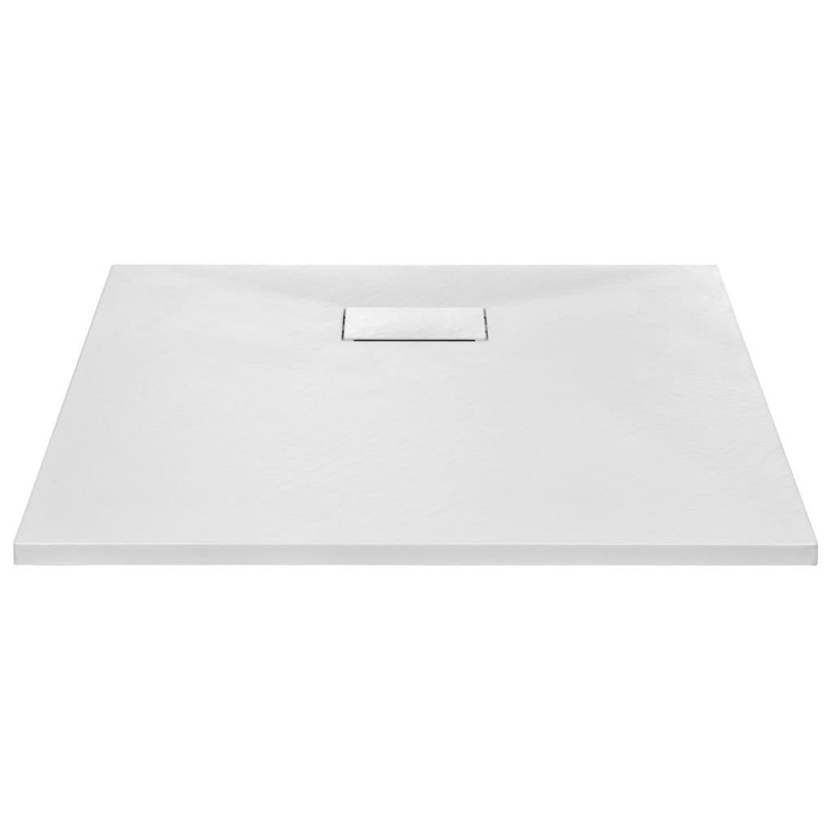 VIDAXL Bac de douche SMC Blanc 90 x 90 cm