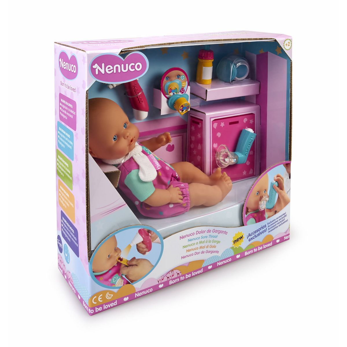 NENUCO Poupée - Nenuco mal à la gorge