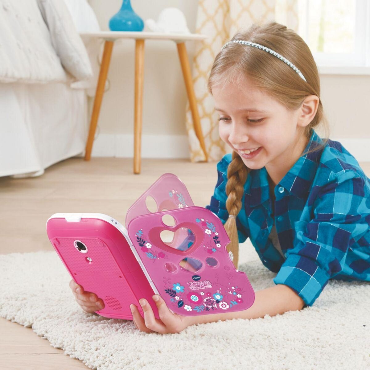 VTECH Jeu éducatif KidiSecrets Selfie Music 2.0 rose