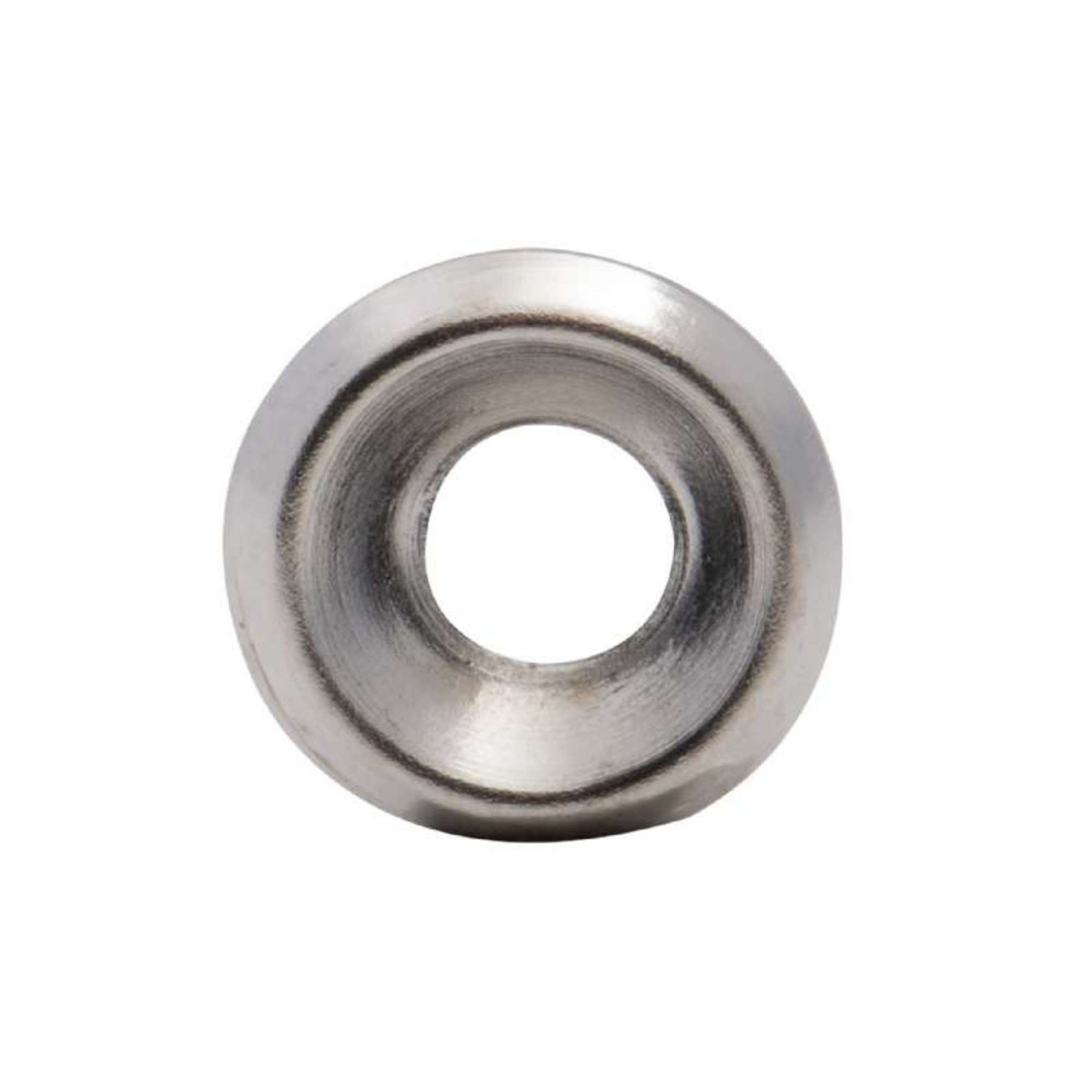 Voir la diapositive 1 :  Rondelle cuvette nickelée Vissal 3,5x11mm ép:1,7mm  lot de 25 rondelles