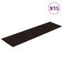 Voir la diapositive 2 : VIDAXL Tapis d'escalier autocollants Rectangulaire 15 pcs 76x20 cm