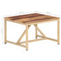 Voir la diapositive 6 : VIDAXL Table d'appoint 60x60x40 cm Bois massif