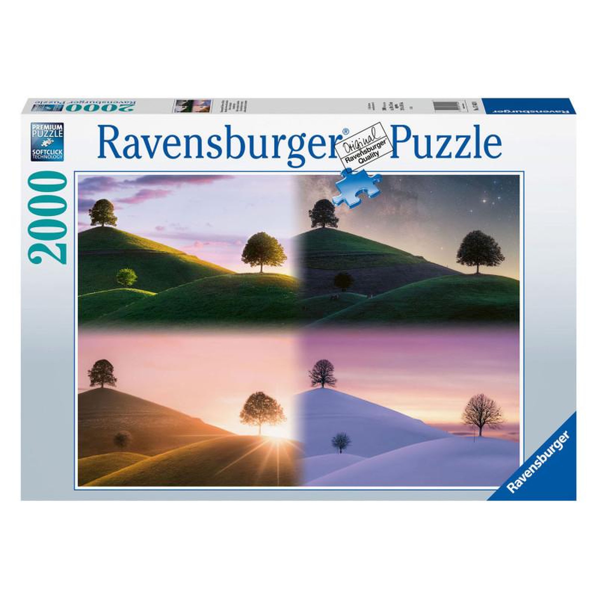 RAVENSBURGER Ravensburger - Jigsaw puzzle Moodful Trees and Mountains, 2000 pcs. 174430