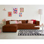 Voir la diapositive 1 : LISA DESIGN Stella - canapé d'angle gauche - 4 places - en fausse fourrure