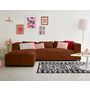 Voir la diapositive 1 : LISA DESIGN Stella - canapé d'angle gauche - 4 places - en fausse fourrure