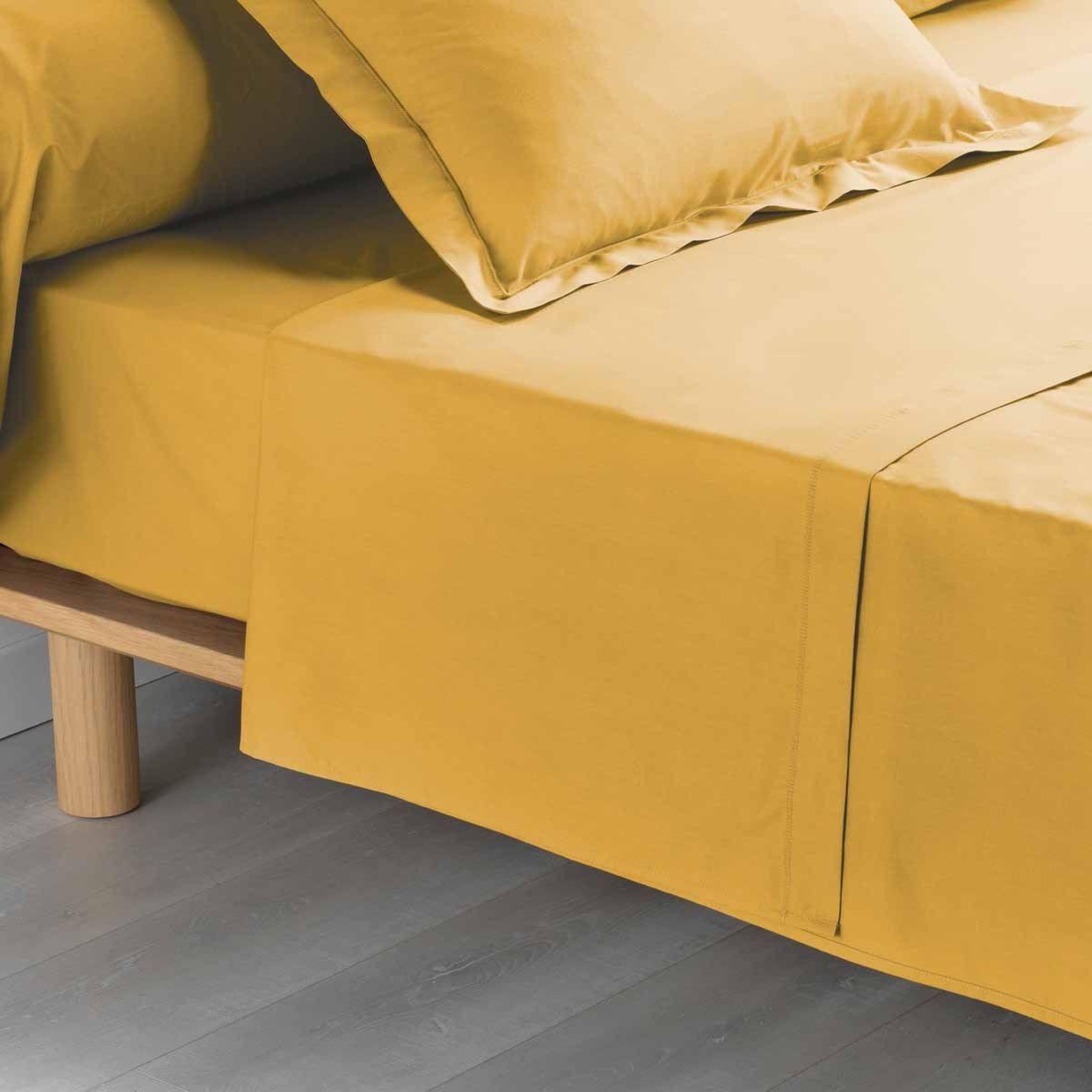 Douceur d'Intérieur Drap plat  percaline  240x300cm miel