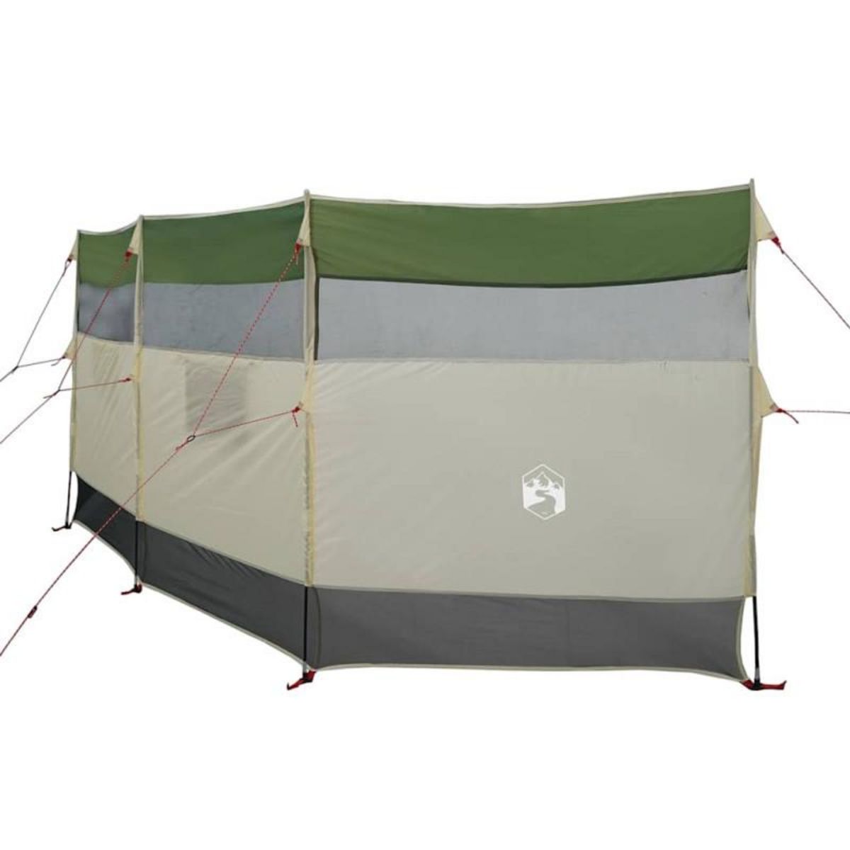 VIDAXL Brise vent de camping vert 510x153 cm imperméable