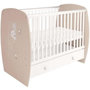 Voir la diapositive 3 : POLINI KIDS POLINI KIDS AMIS ZEN Lit NEVA 120*60 avec tiroir blanc/naturel