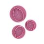 Voir la diapositive 5 : ZENKER Lot de 3 emporte-pièces poussoir motif feuille Zenker Sweet Sensation