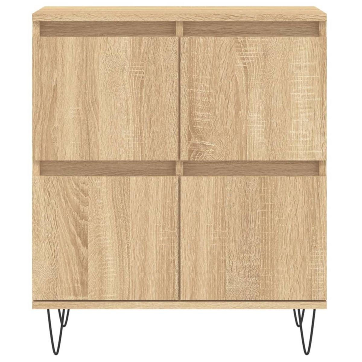 VIDAXL Buffet Chene sonoma 60x35x70 cm Bois d'ingenierie