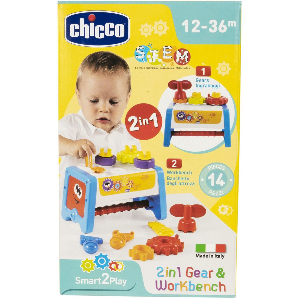 CHICCO Etabli d'activités 2 en 1