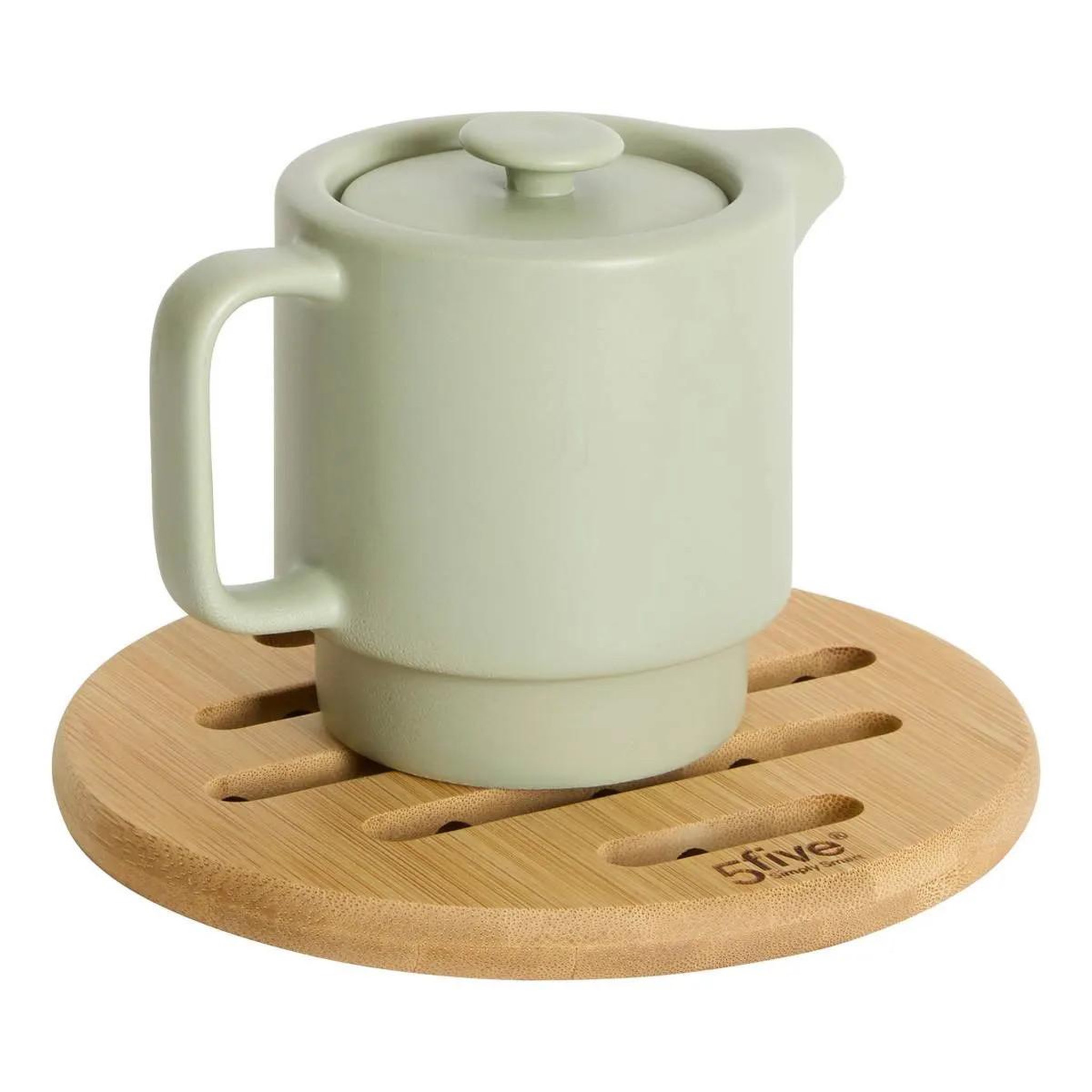 Voir la diapositive 2 : FIVE Dessous de plat  bambou  18cm naturel