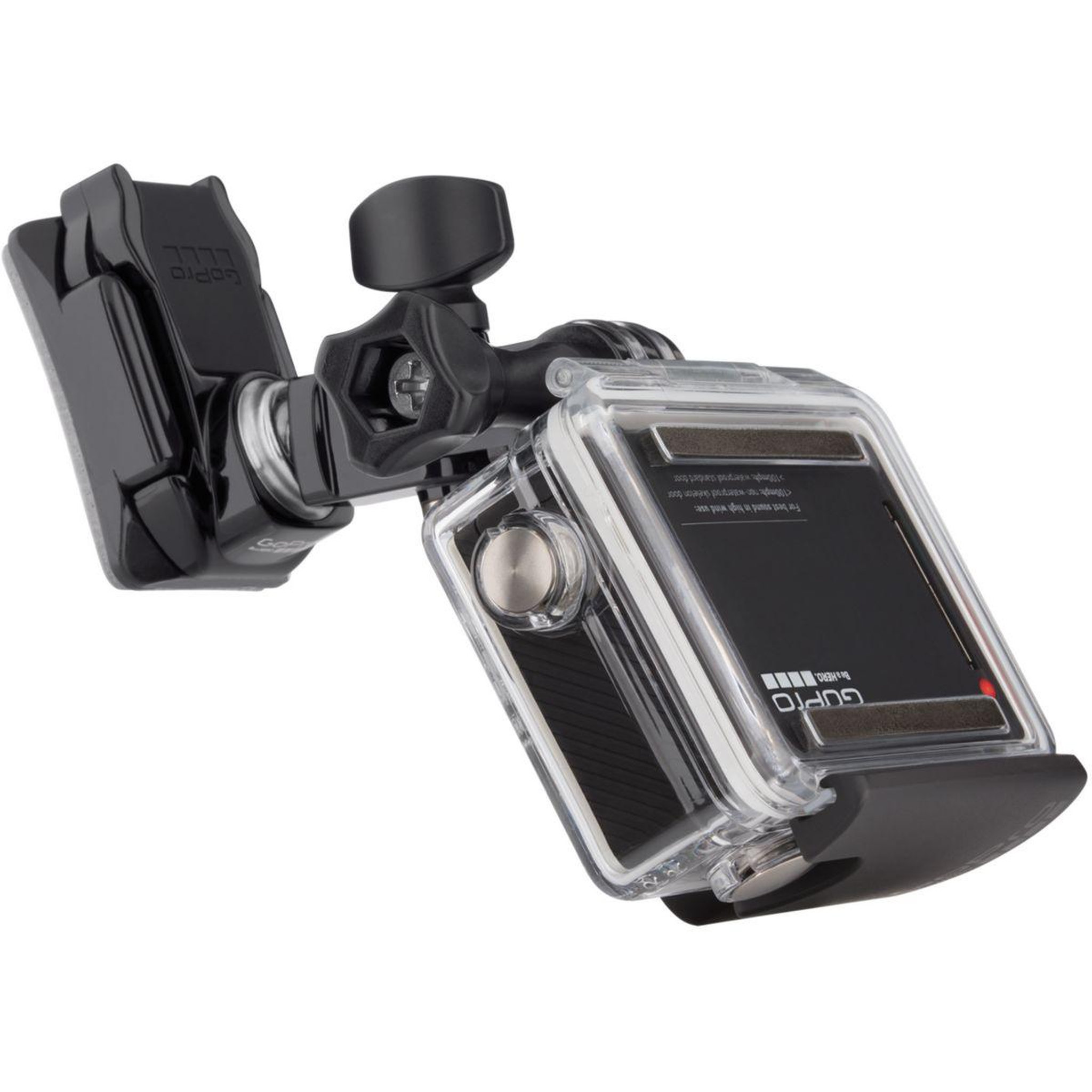 Voir la diapositive 3 : GOPRO Fixation frontale + latérale pour casque