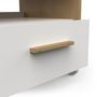 Voir la diapositive 3 : Table de chevet enfant 1 tiroir 1 niche L39 cm LILAS