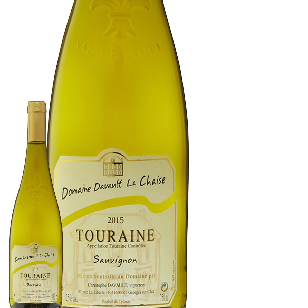 Domaine Davault la Chaise Touraine Sauvignon Blanc 2015