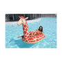 Voir la diapositive 2 : AIRMYFUN Bouée Gonflable XXL Chevauchable, Piscine & Plage, Flotteur Deluxe - Giraffe 140x140x105cm