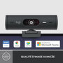 Voir la diapositive 2 : Logitech Webcam Brio 500 HD Graphite