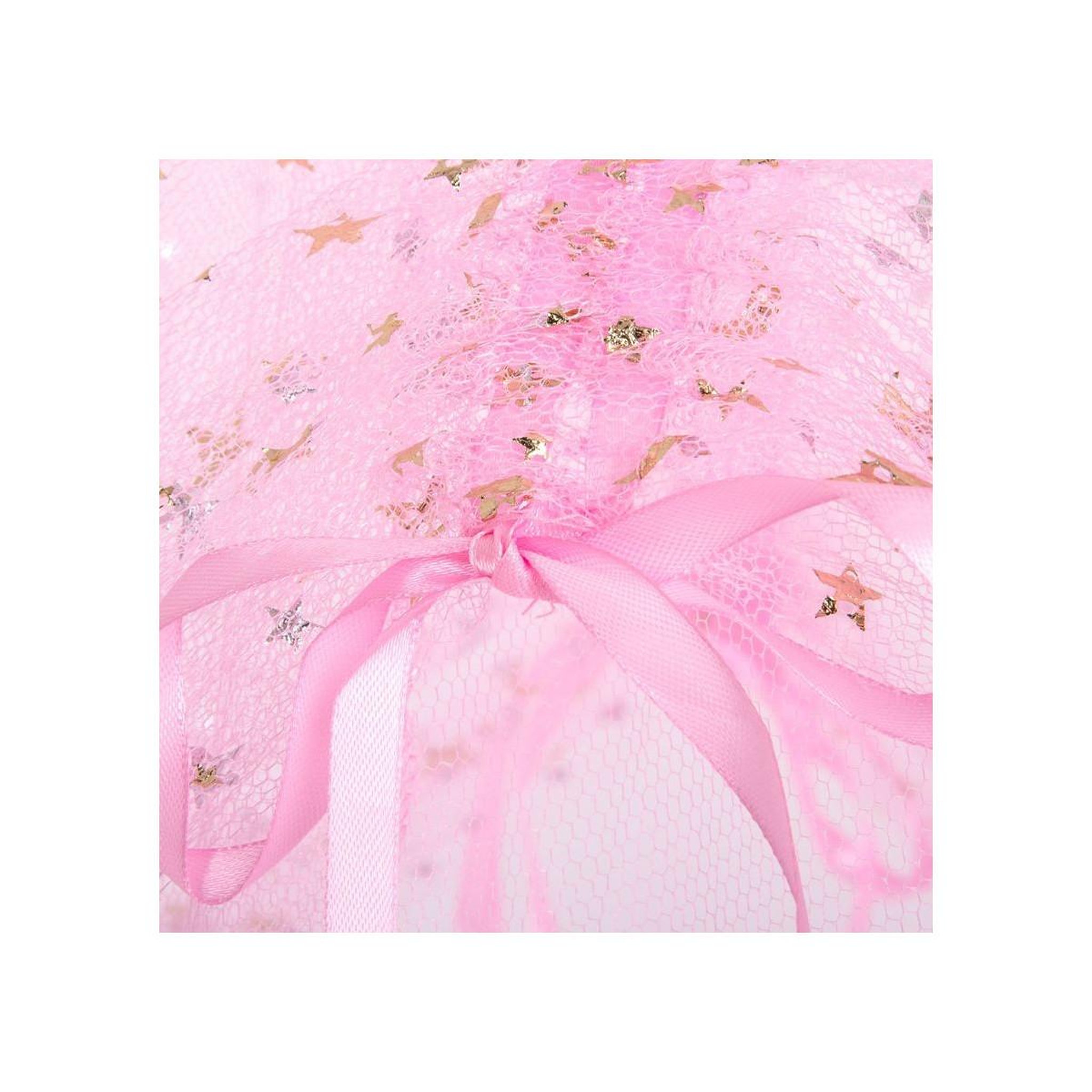 Voir la diapositive 2 : Atmosphera Kids Ciel de lit  demoiselle  60x250cm rose