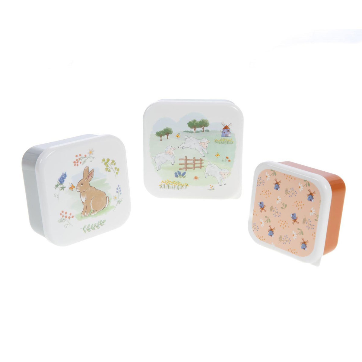 Amadeus Lot de 3 boites à goûter