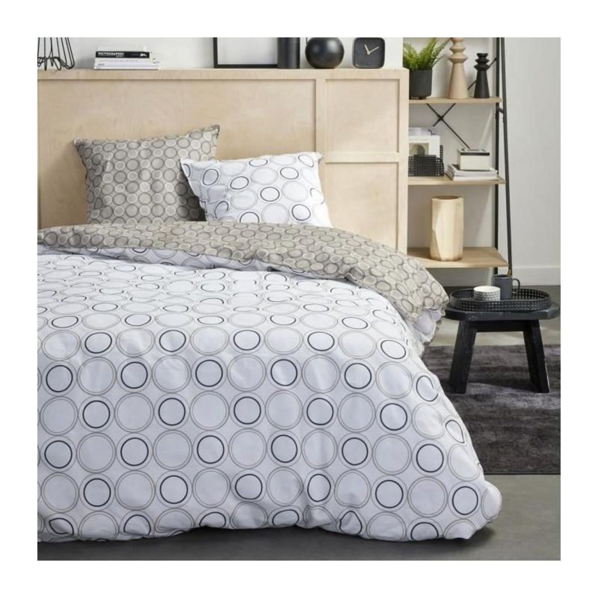 Today Parure de lit 2 personnes - TODAY - Sunshine 16.24 - 240 x 260 cm - 100% Coton imprimé