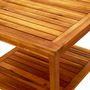 Voir la diapositive 5 : VIDAXL Table basse 60x60x45 cm Bois d'acacia solide