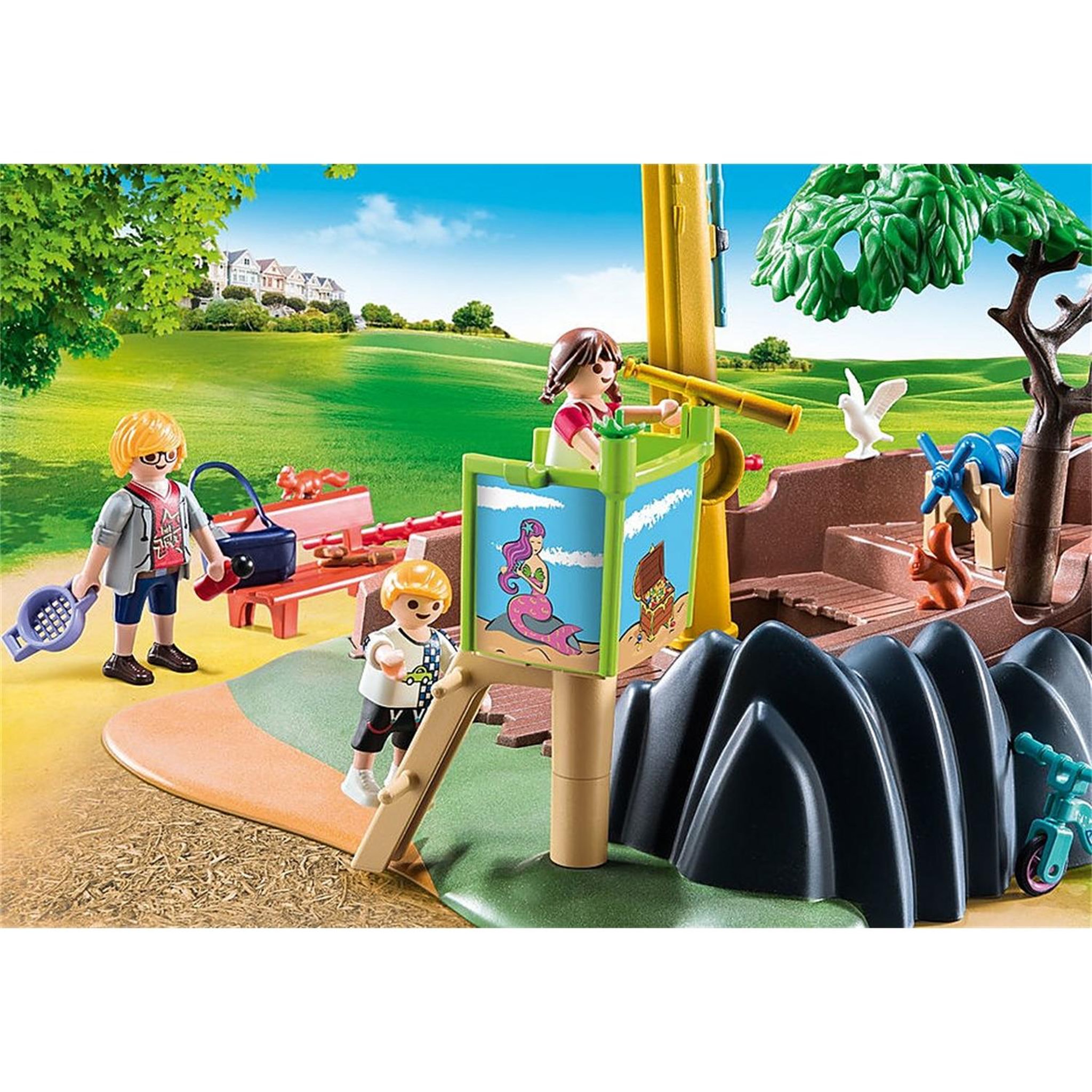 Voir la diapositive 6 : PLAYMOBIL City Life Parc de jeux pour enfants