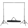 Voir la diapositive 5 : VIDAXL Kit de studio photo avec eclairage et toile de fond