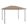 Voir la diapositive 1 : VIDAXL Belvedere 384x281x270 cm Taupe 180 g/m^2