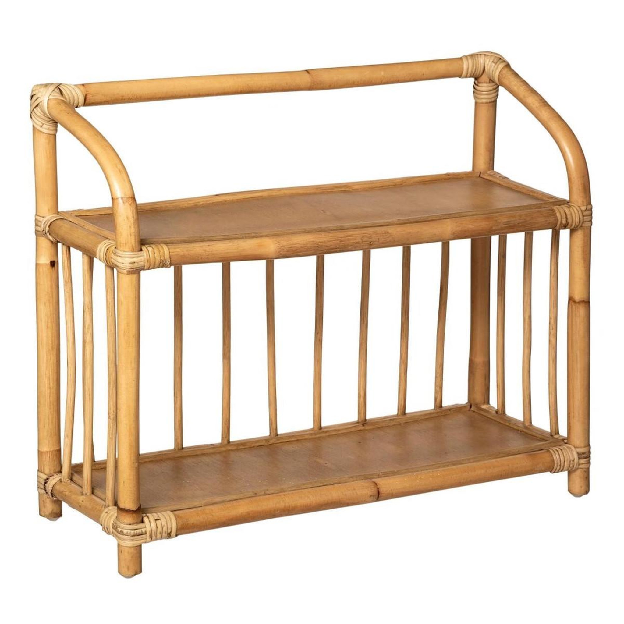 Atmosphera Kids Bibliothèque en Rotin  Liberty Enfant  60cm Naturel
