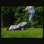 GARDENSTAR Tondeuse électrique filaire tractée - 1600W - Coupe 38cm