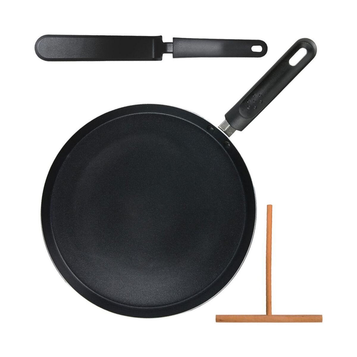 Lily Cook Crêpière coffret crepière 28cm et ustensiles