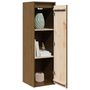 Voir la diapositive 3 : VIDAXL Armoire murale Marron miel 30x30x100 cm Bois de pin massif