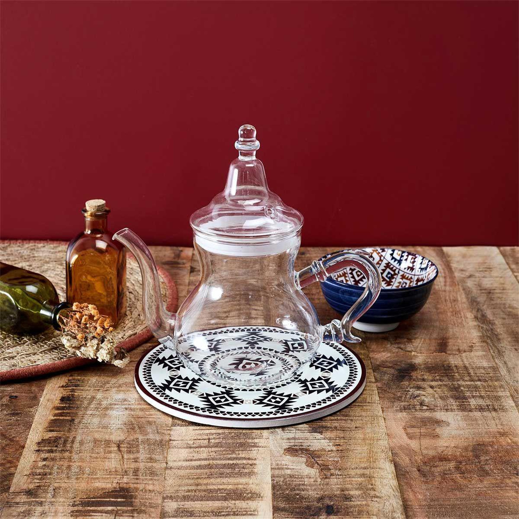 Voir la diapositive 6 : The Home Deco Factory Dessous de Plat  Origine  20cm Multicolore
