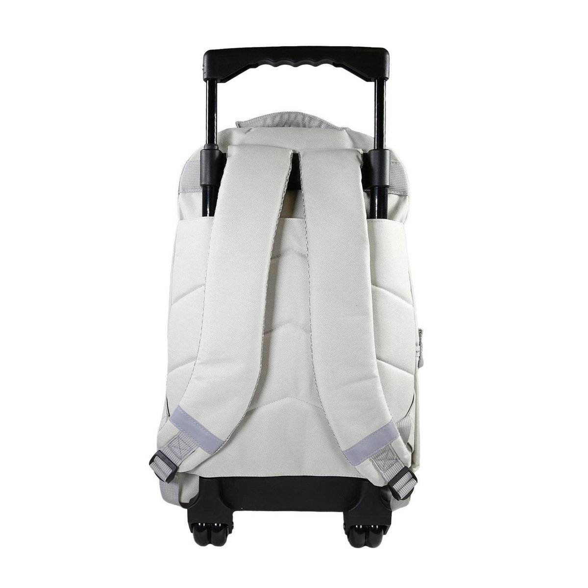 Bagtrotter Lili Lou - Sac à dos  à roulettes gris/rose  2 compartiments - Bagtrotter