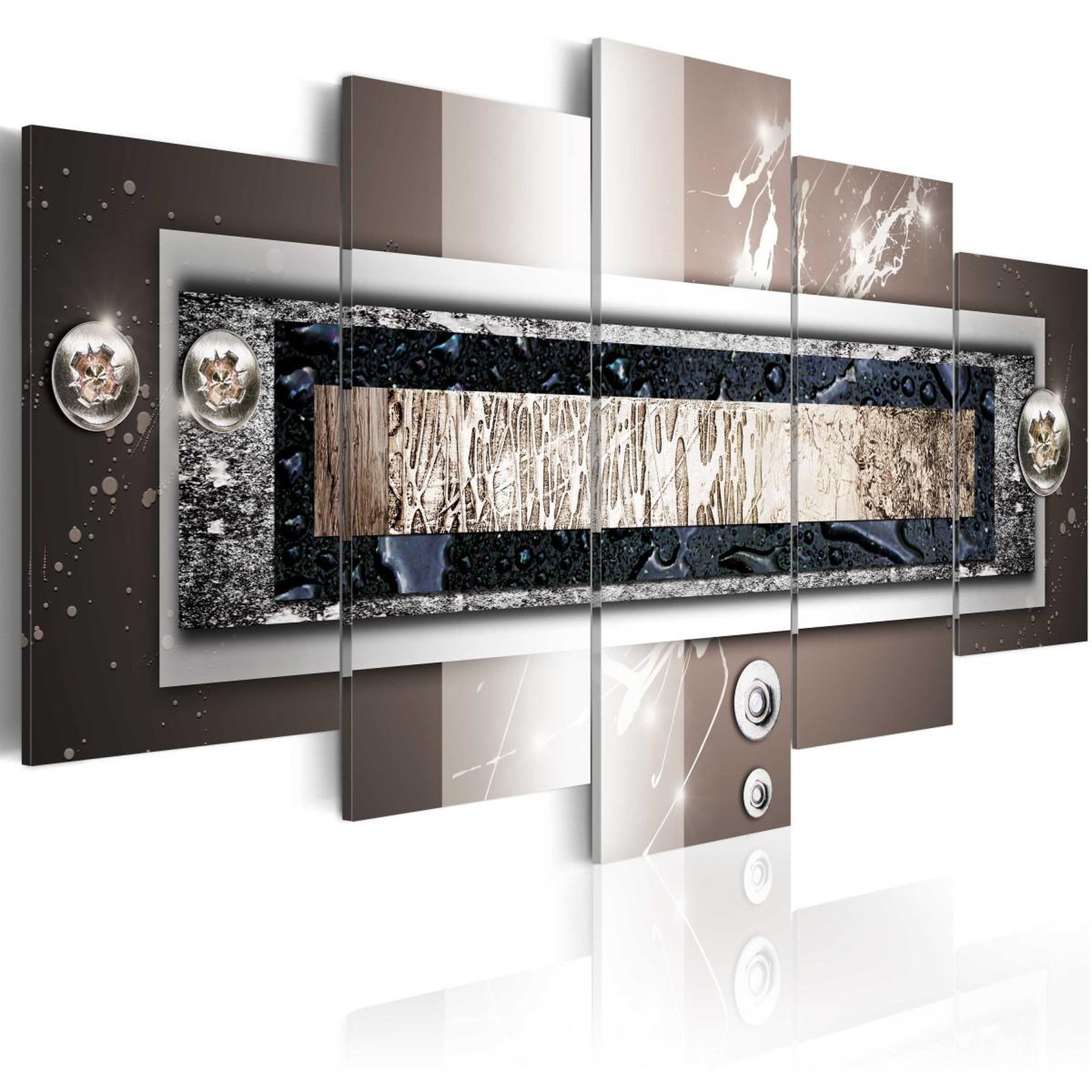 Paris Prix Tableau imprimé  golden frame. Coloris disponibles : Multicolore