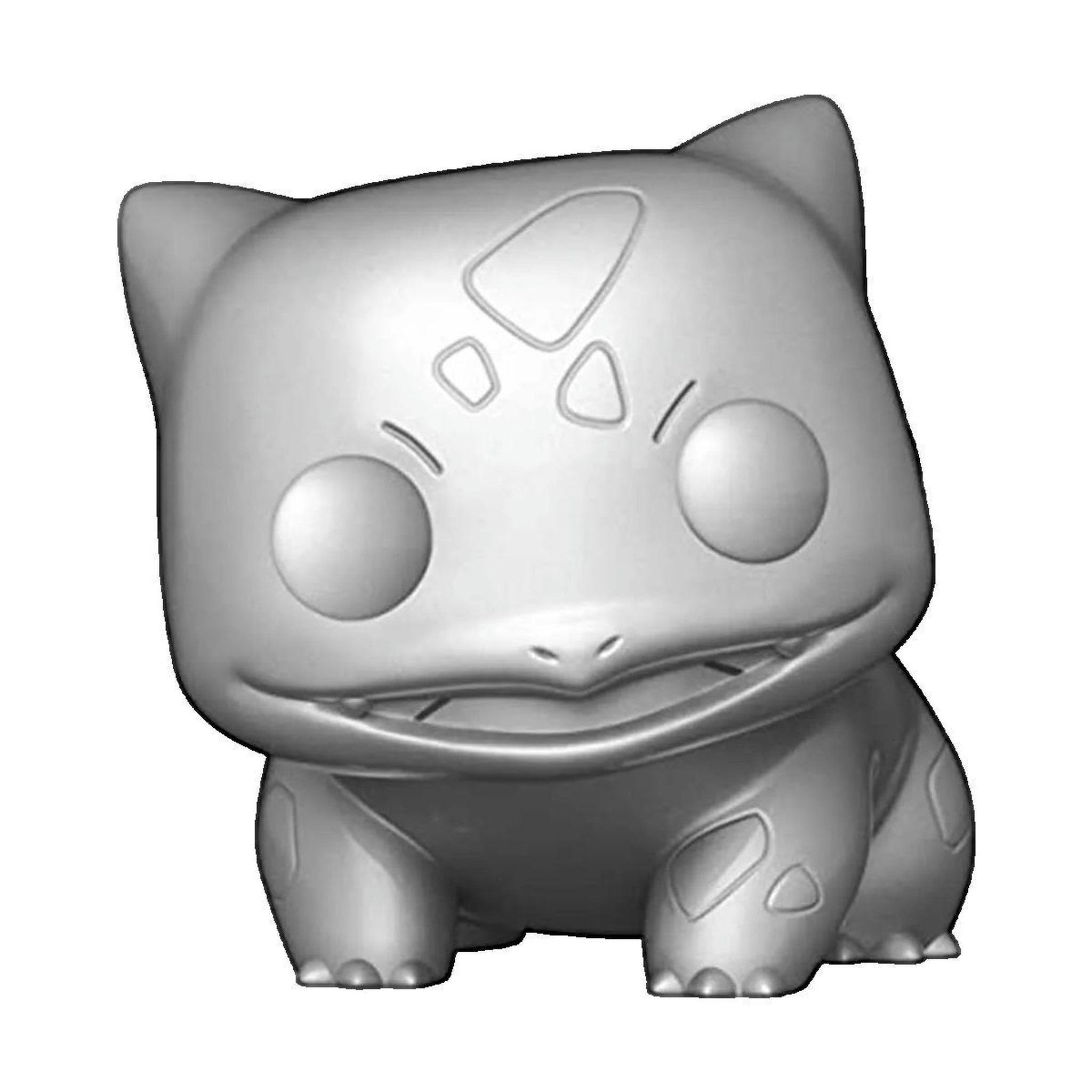 Voir la diapositive 2 : Pokemon Figurine Funko Pop Pokémon Bulbasaur Jumbo Argenté
