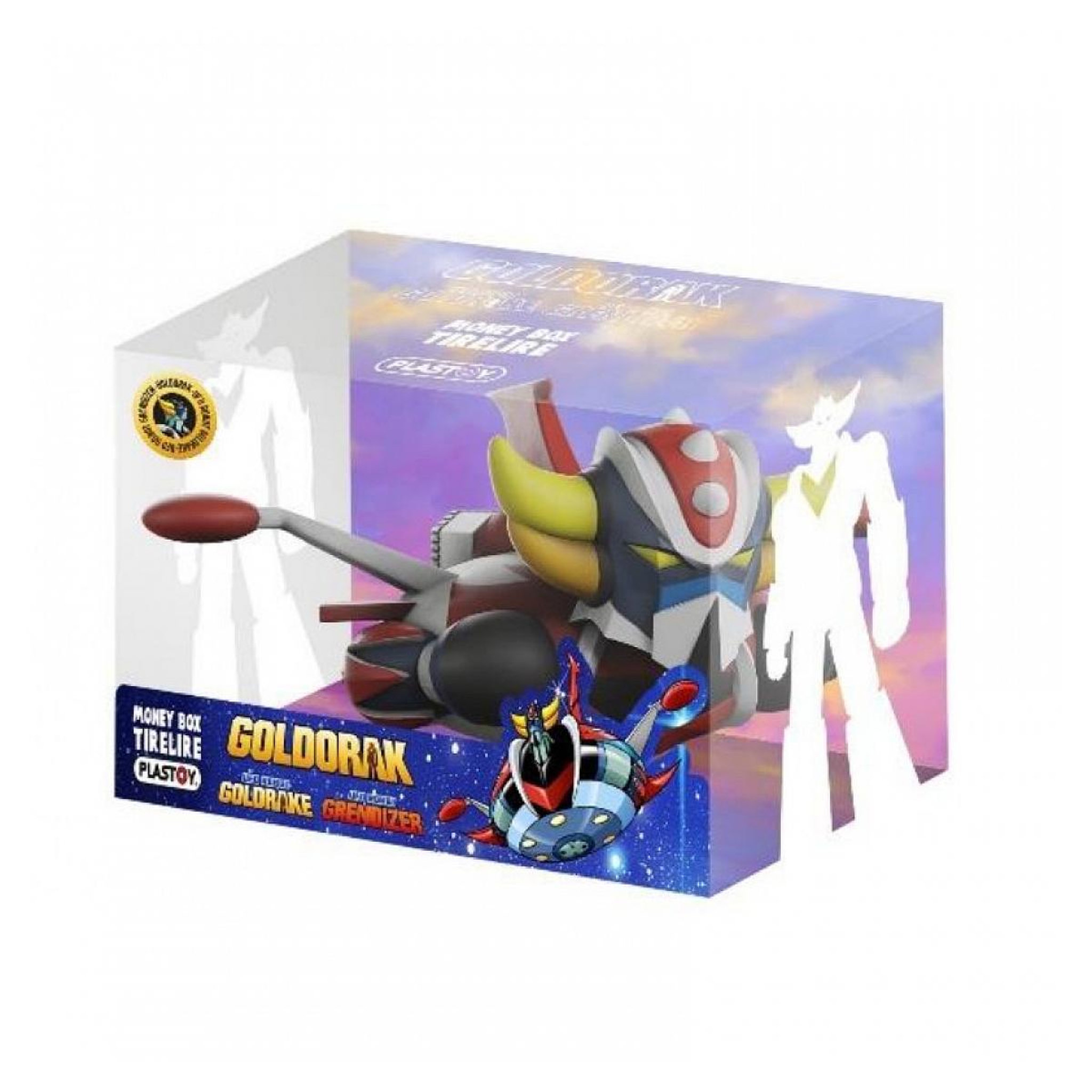 Voir la diapositive 2 : Plastoy Tirelire vaisseau chibi Goldorak