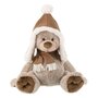 Voir la diapositive 1 : Paris Prix Peluche Ours  Chapeau  38cm Marron