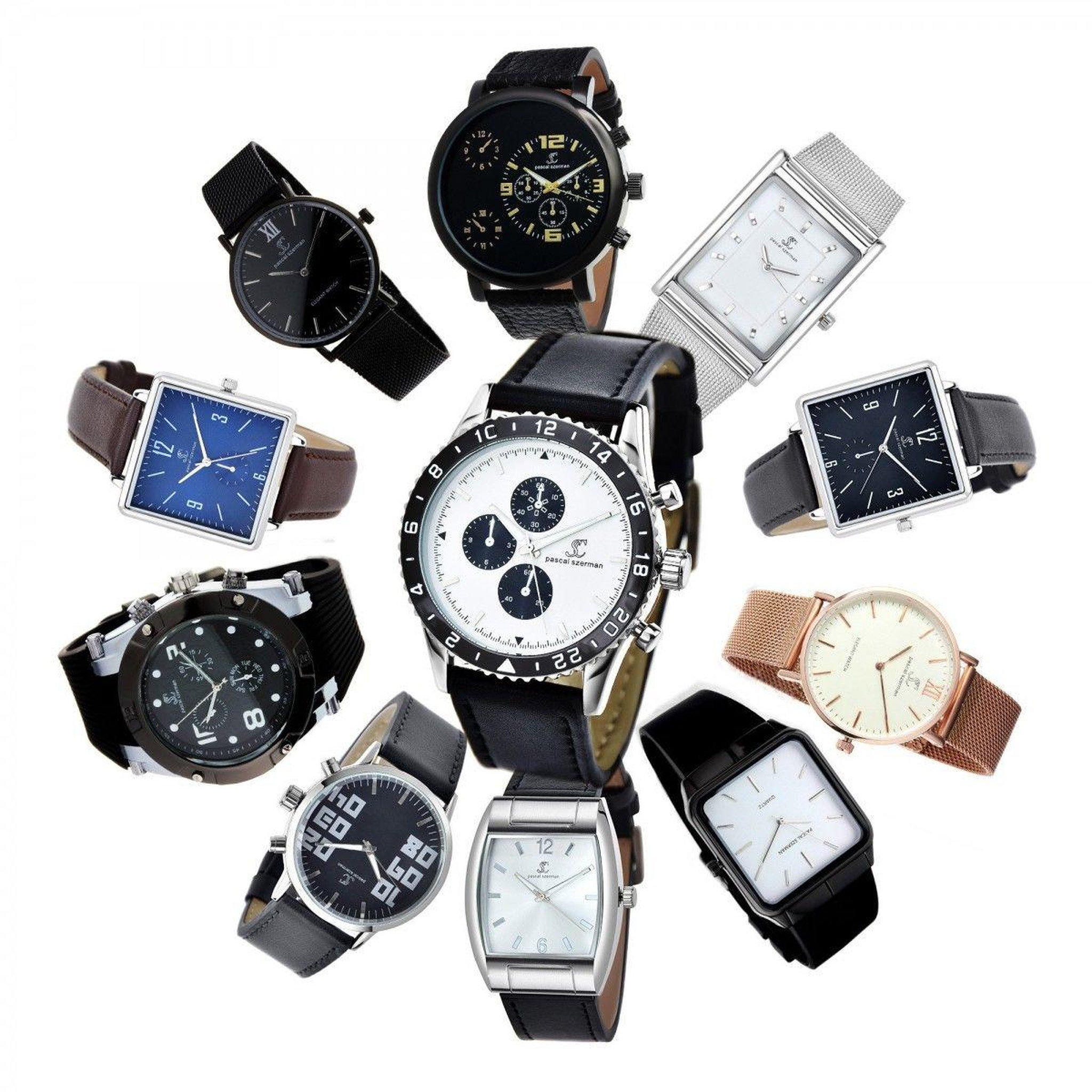 SC CRYSTAL Box mensuelle SC Crystal - 3 montres homme