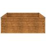 Voir la diapositive 5 : VIDAXL Lit sureleve de jardin 100x100x36 cm acier corten
