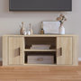 Voir la diapositive 1 : VIDAXL Meuble TV Chene sonoma 100x35x40 cm Bois d'ingenierie