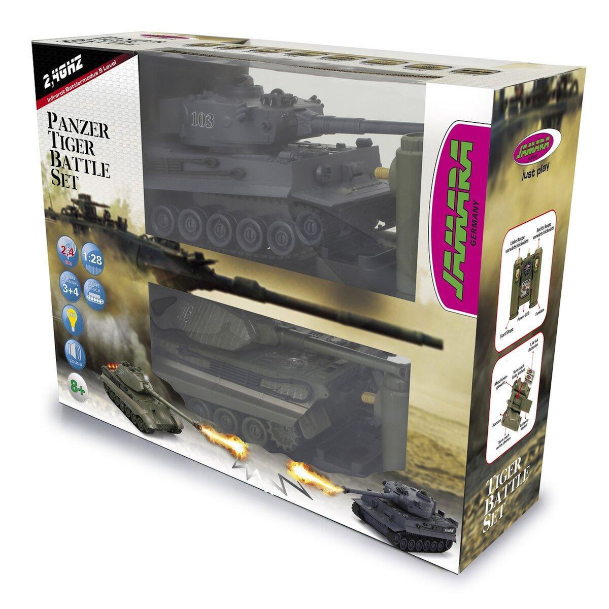 Jamara Panzer Tiger Battle Set 1:28 2,4GHz