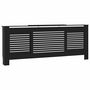 Voir la diapositive 2 : VIDAXL Cache-radiateur MDF Noir 205 cm