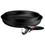Voir la diapositive 2 : TEFAL Batterie de cuisine Ingenio Excellence poeles 24/28cm