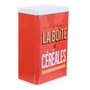 Voir la diapositive 1 : Paris Prix Boîte de Conservation  Ma Boîte à Céréales  24cm Rouge