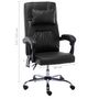 Voir la diapositive 6 : VIDAXL Chaise de bureau de massage Noir Similicuir