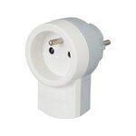 Legrand Fiche électrique mâle 2 pôles + terre, 16 A, LEGRAND