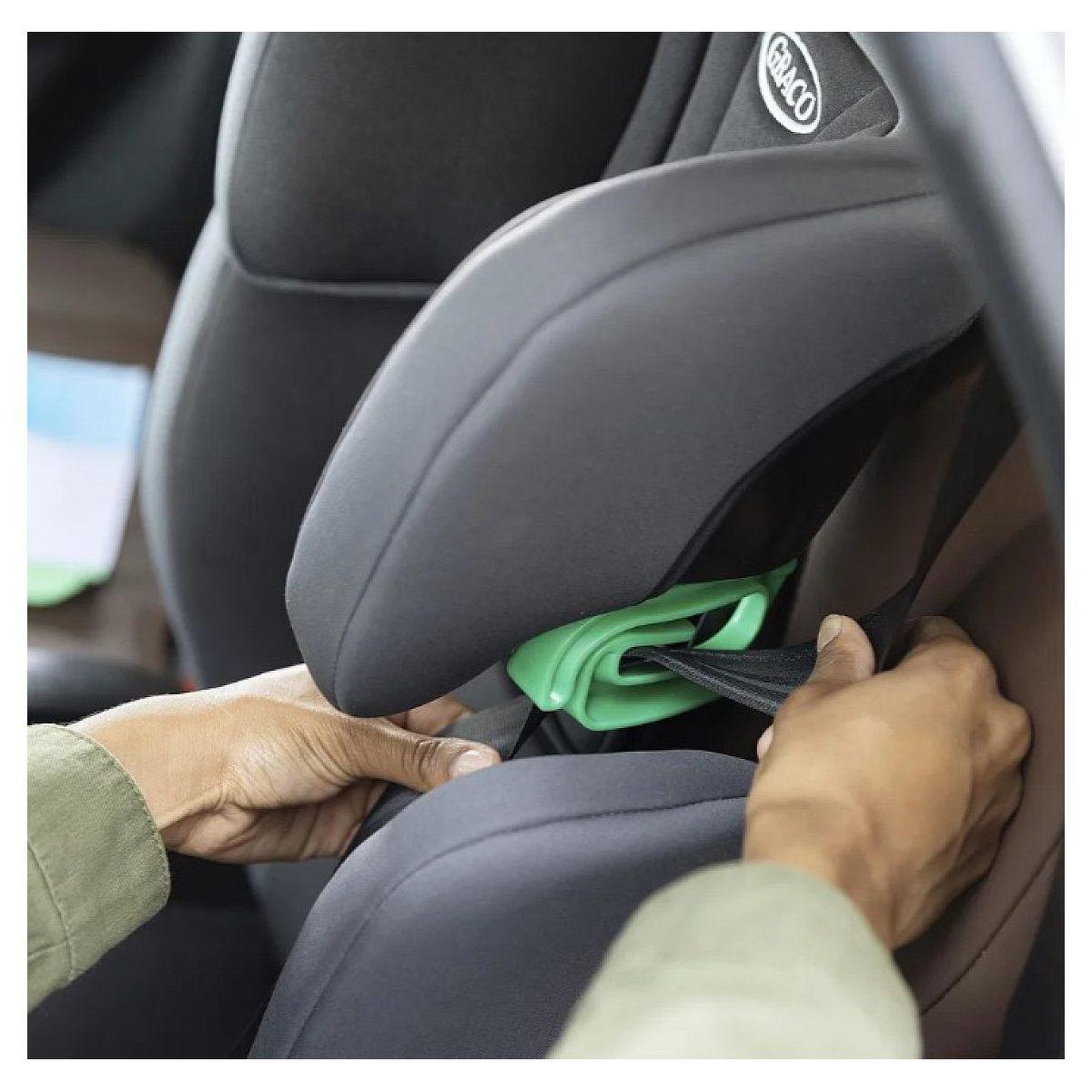 Voir la diapositive 4 : GRACO Junior maxi siège avec dossier iron