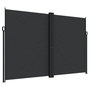 Voir la diapositive 2 : VIDAXL Auvent lateral retractable noir 220x600 cm